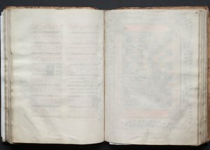 ゴータ・ミサールFol.62v、テキスト、1375年頃。 作： Master of the Boqueteaux