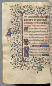 ナバラ王シャルル・ザ・ノーブル（1361-1425）の時: 278v, テキスト 作： Master of the Brussels Initials and Associates