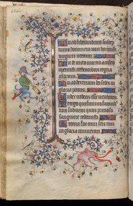 ナバラ王シャルル・ザ・ノーブル（1361-1425）の時: フォール53v、テキスト 作： Master of the Brussels Initials and Associates