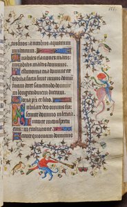 ナバラ王シャルル・ザ・ノーブル（1361-1425）の時：56r、本文 作： Master of the Brussels Initials and Associates