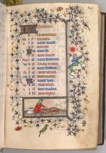 チャールズザノーブル、ナヴァール王1361-1425の時間：fol。 11月11日、c。 1405年。