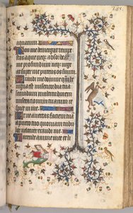 チャールズザノーブル、ナヴァール王1361-1425の時間：fol。 188r、テキスト、c。 1405年。