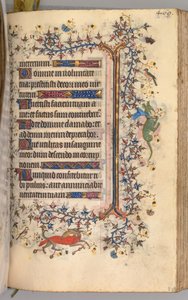 チャールズザノーブル、ナヴァール王1361-1425の時間：fol。 229r、テキスト、c。 1405年。