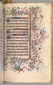 チャールズザノーブル、ナヴァール王1361-1425の時間：fol。 239r、テキスト、c。 1405年。