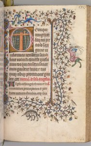 チャールズザノーブル、ナヴァール王1361-1425の時間：fol。 262r、情熱の楽器、c。 1 作： Master of the Brussels Initials and Associates