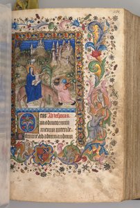 チャールズザノーブル、ナヴァール王1361-1425の時間：fol。 88r、エジプトヴェスパーズへの飛行、c。 1