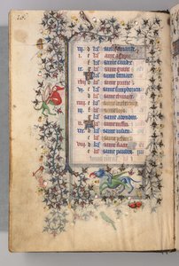 チャールズザノーブル、ナヴァール王1361-1425の時間：fol。 8月、8月、c。 1405年。