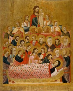 聖母の休眠 作： Master of the Cini Madonna