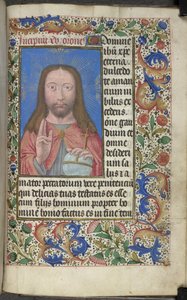 キリストの祝福 作： Master of the Dresden Prayer Books