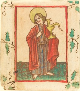 伝道者聖ヨハネ 作： Master of the Dutuit Mount of Olives after Master of St. Erasmus