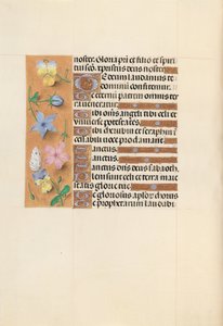 女王イザベラカトリック、スペイン女王の時間：フォル。 112v、c。 1500。 作： Master of the First Prayerbook of Maximillian