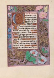 女王イザベラカトリック、スペイン女王の時間：フォル。 155r、c。 1500。 作： Master of the First Prayerbook of Maximillian