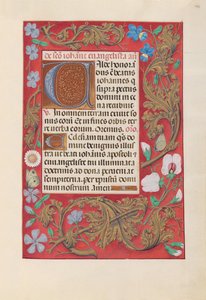 スペインの女王、カトリックのイザベラ女王の時間：Fol。 172r、c。 1500。 作： Master of the First Prayerbook of Maximillian
