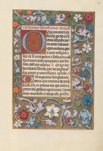 スペイン女王イザベラ女王の時間：フォル。 178r、c。 1500。 作： Master of the First Prayerbook of Maximillian