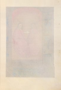 女王イザベラカトリック、スペイン女王の時間：フォル。 17r、c。 1500。 作： Master of the First Prayerbook of Maximillian