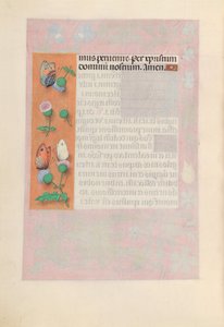 スペイン女王イザベラ女王の時間：フォル。 190v、c。 1500。 作： Master of the First Prayerbook of Maximillian