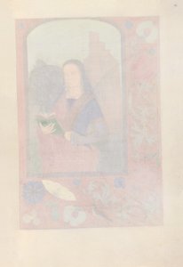 女王イザベラカトリック、スペイン女王の時間：フォル。 191r、c。 1500。 作： Master of the First Prayerbook of Maximillian