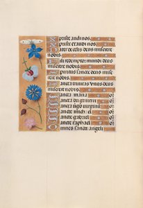スペイン女王イザベラ女王の時間：フォル。 210v、c。 1500。 作： Master of the First Prayerbook of Maximillian