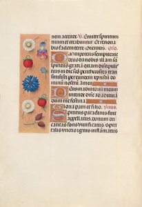 スペイン女王イザベラ女王の時間：フォル。 34v、c。 1500。 作： Master of the First Prayerbook of Maximillian