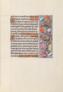 女王イザベラカトリック、スペイン女王の時間：フォル。 51r、c。 1500。 作： Master of the First Prayerbook of Maximillian