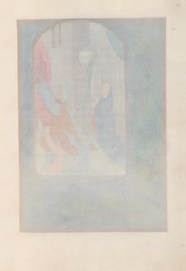 女王イザベラカトリック、スペイン女王の時間：フォル。 97r、c。 1500。 作： Master of the First Prayerbook of Maximillian