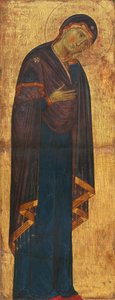 嘆きのマドンナ 作： Master of the Franciscan Crucifixes
