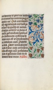 ルーアンの時間使用法：fol。 131r、c。 1470。 作： Master of the Geneva Latini