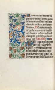 ルーアンの時間使用法：fol。 131v、c。 1470。 作： Master of the Geneva Latini