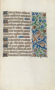 時間の本 Rouen の使用: fol. 144r、c。 1470年。 作： Master of the Geneva Latini