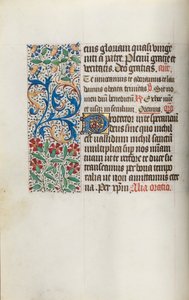ルーアンの時間使用法：fol。 14v、c。 1470。