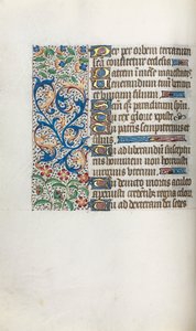 ルーアンの時間使用法：fol。 37v、c。 1470。 作： Master of the Geneva Latini