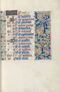ルーアンの時間使用法：fol。 4r、c。 1470。