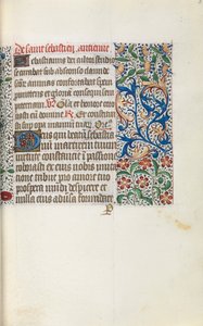 ルーアンの時間使用法：fol。 52r、c。 1470。