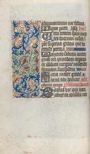 ルーアンの時間使用法：fol。 56v、c。 1470。