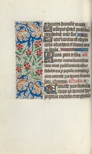 ルーアンの時間使用法：fol。 74v、c。 1470。