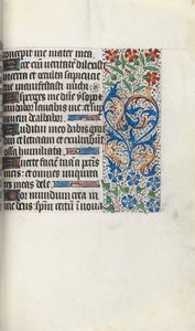 ルーアンの時間使用法：fol。 86r、c。 1470。 作： ジュネーヴ・ラティーニのマスター