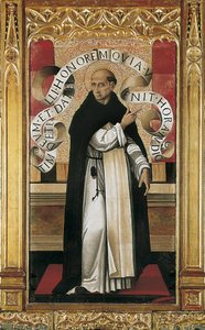 Saint Vincent Ferrer (1350-1419) (絵画) 作： Master of the Grifo