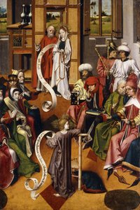 神殿でのプレゼンテーション 作： Master of the Iserlohn Altar
