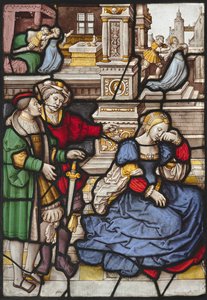 1530年頃の「ルクレティアの物語」。 作： Master of the Kanis Triptych