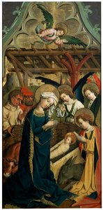 「キリストの降誕」、c1440 作： Master of the Lichtenstein Castle