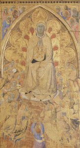 聖母被昇天（木に絵） 作： Master of the Madonna of San Pietro of Ovila
