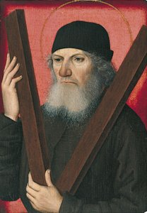 聖アンドリューとしての男の肖像 作： Master of the Magdalen Legend