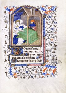 キリスト降誕、1430〜1440年頃 作： Master of the Munich Golden Legend