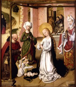 キリストの崇拝 作： Master of the Saint Bartholomew Altarpiece
