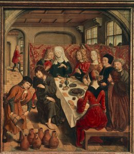 カナでの結婚式 作： Master of the Saint Bartholomew Altarpiece