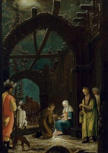 魔術師の崇拝 作： Master of the Thyssen Adoration
