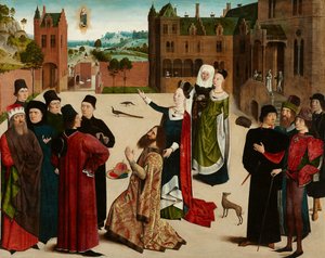 ティブルティン・シビルの予言 1473-1477年頃 樫の木に描かれた絵