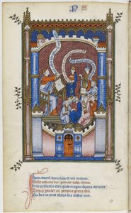 サンドニの生涯、1317年 作： Master of the Vie de saint