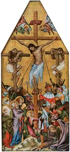 「カウフマンの磔刑」、c1350 1955。