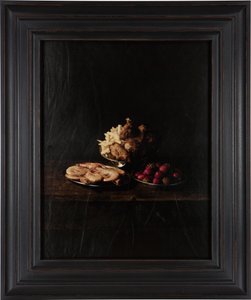 Last Meal on Death Row, John Wayne Gacy, 2012（デジタル転写プリント、山羊革羊皮紙）